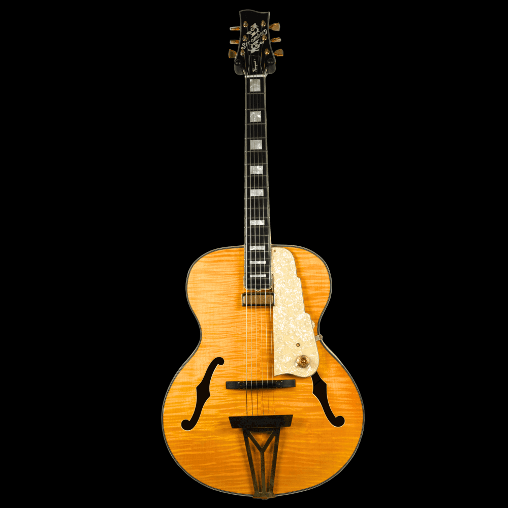 Stromberg Guitars Hanover Street Newport in Trans Honey Aged