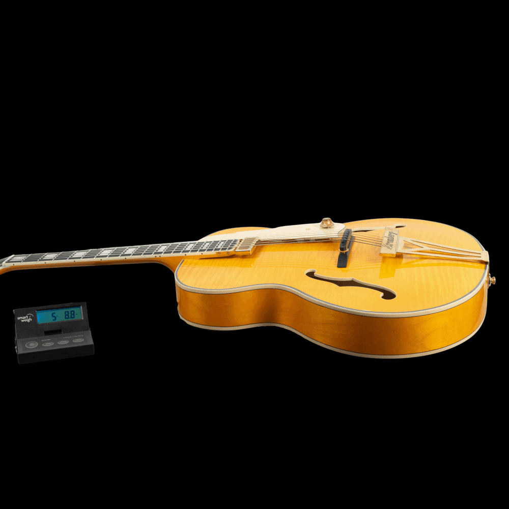 Stromberg Guitars Hanover Street Newport in Trans Honey Aged
