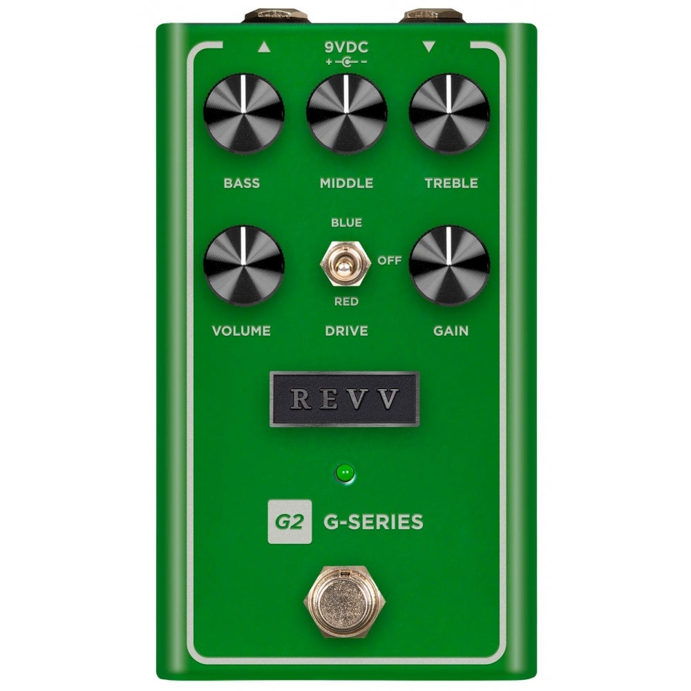 G2 V2 Preamp Overdrive & Distortion Pedal (Green)
