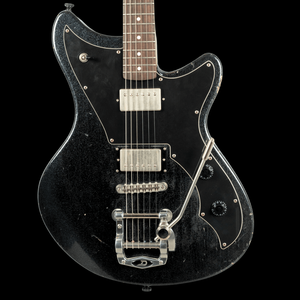 Cozy TM in Charcoal Sparkle w/Duesenberg Trem (Pre-Owned)