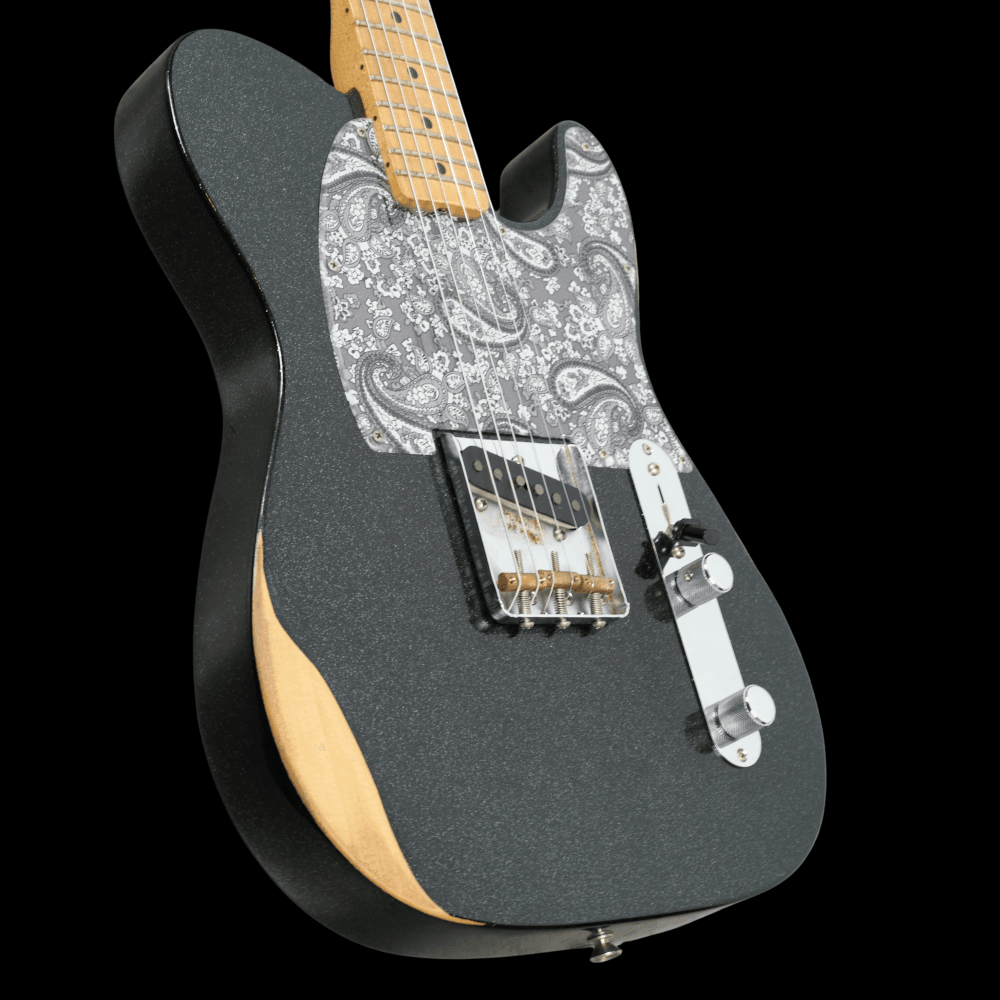 Brad Paisley / J Mascis Hybrid Roadworn Telecaster in Black Sparkle (Pre-Owned)