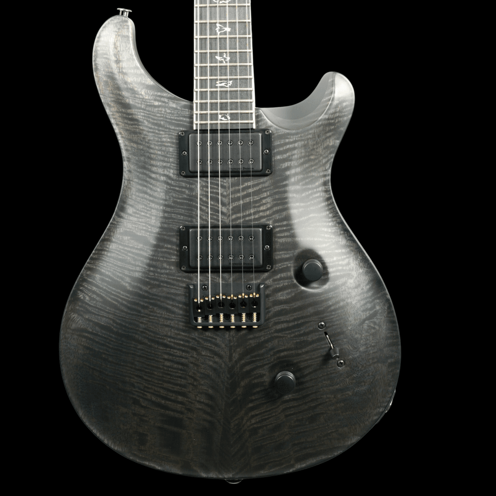 PRS Mark Holcomb Signature, Grey Black w/ Stained Binding