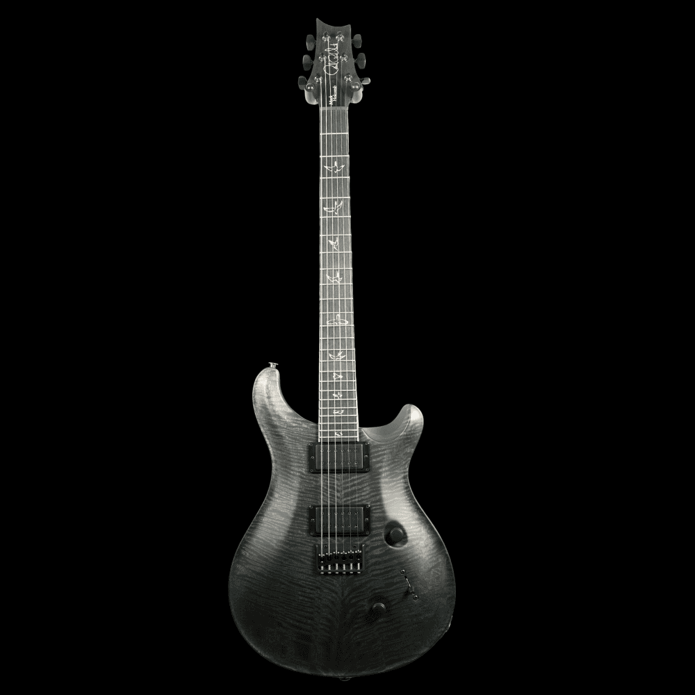 PRS Mark Holcomb Signature, Grey Black w/ Stained Binding