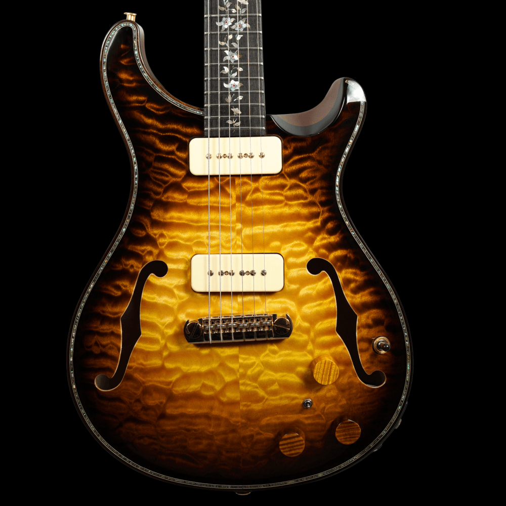 PRS Private Stock Hollowbody II Piezo, Sandstorm Glow