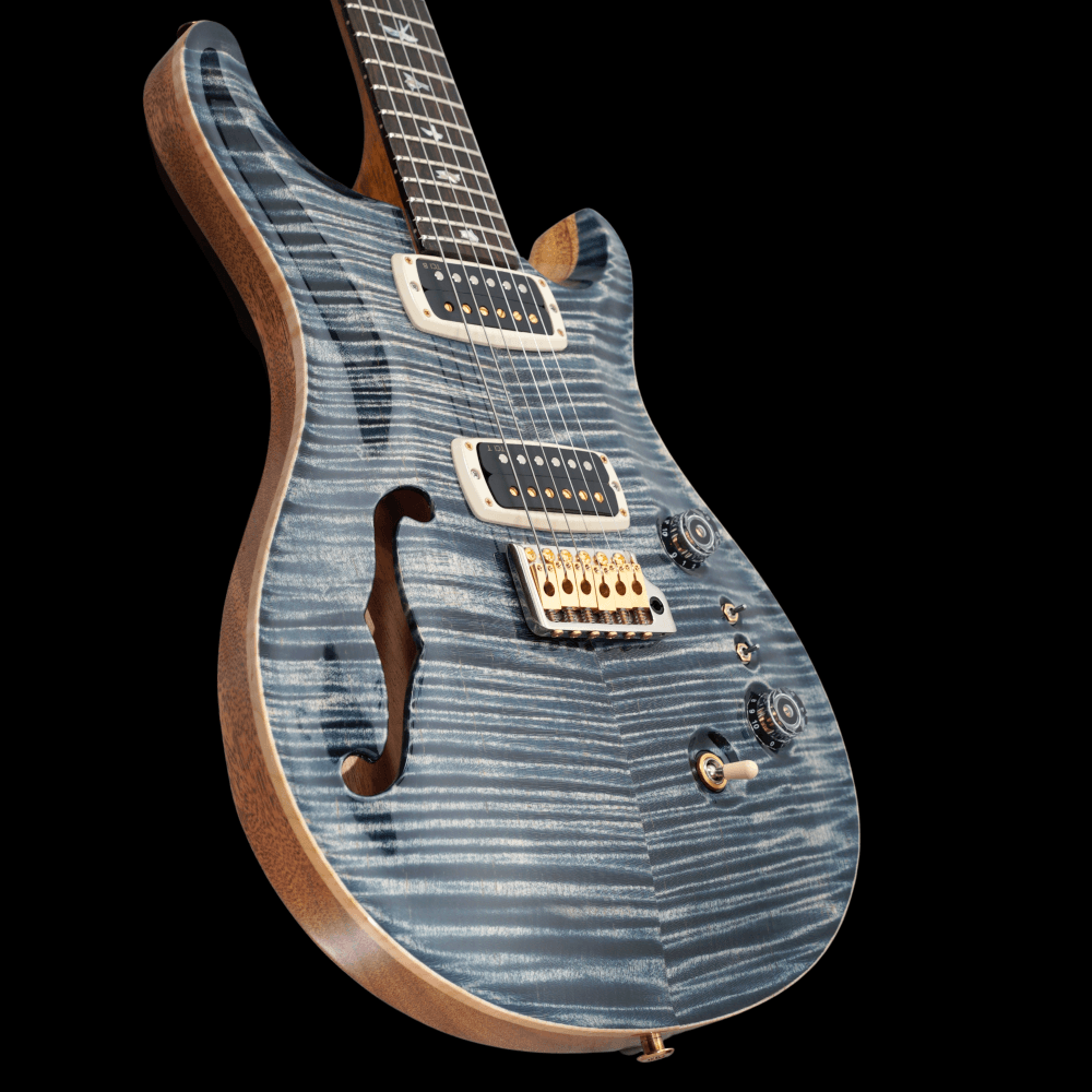 PRS 40th Anniversary Custom 24-08 Semi-Hollow, Faded Whale Blue