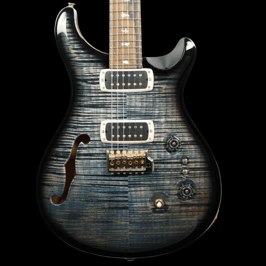 PRS 40th Anniversary Custom 24-08 Semi-Hollow, Faded Whale Blue Smokeburst