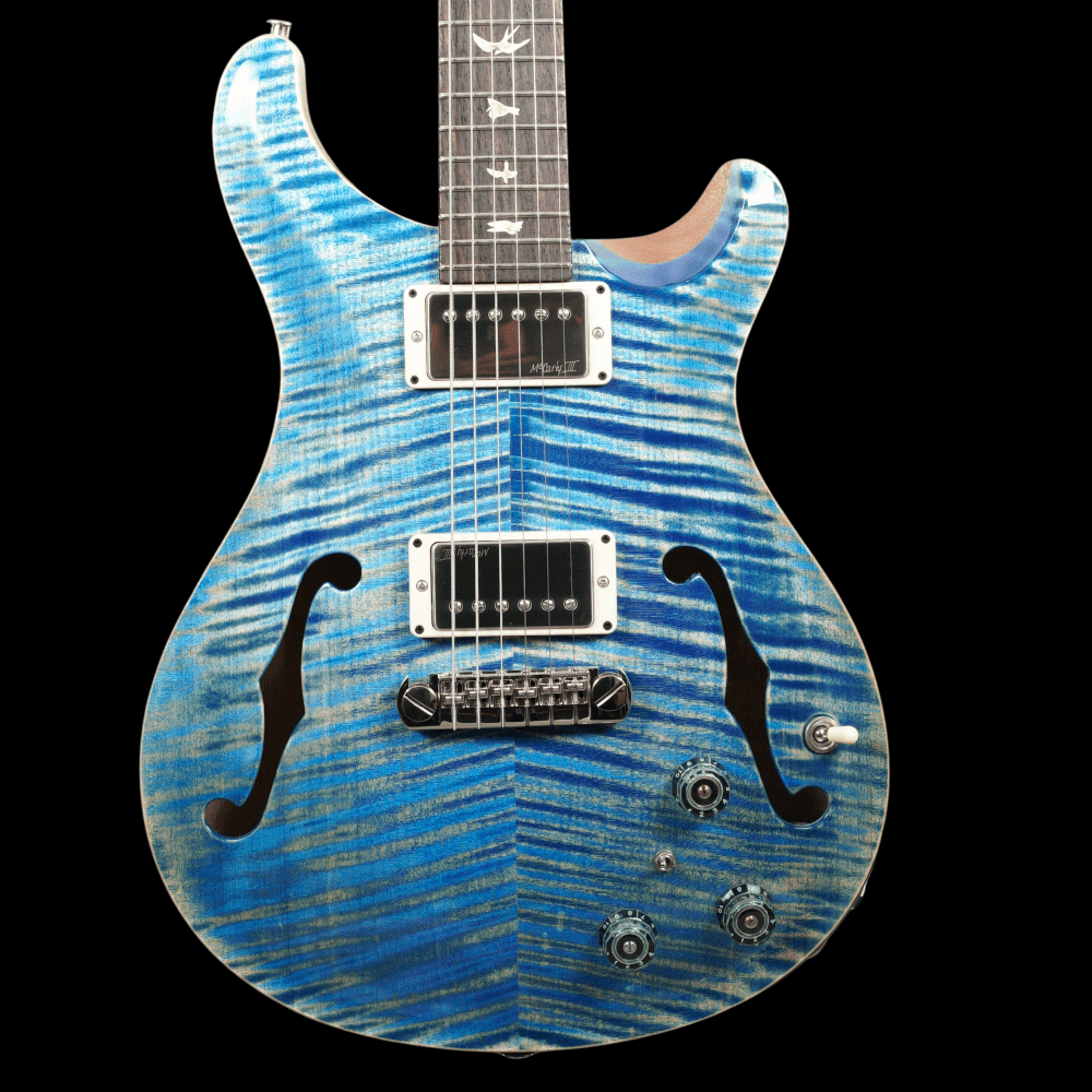 Hollowbody Piezo, Faded Blue Jean
