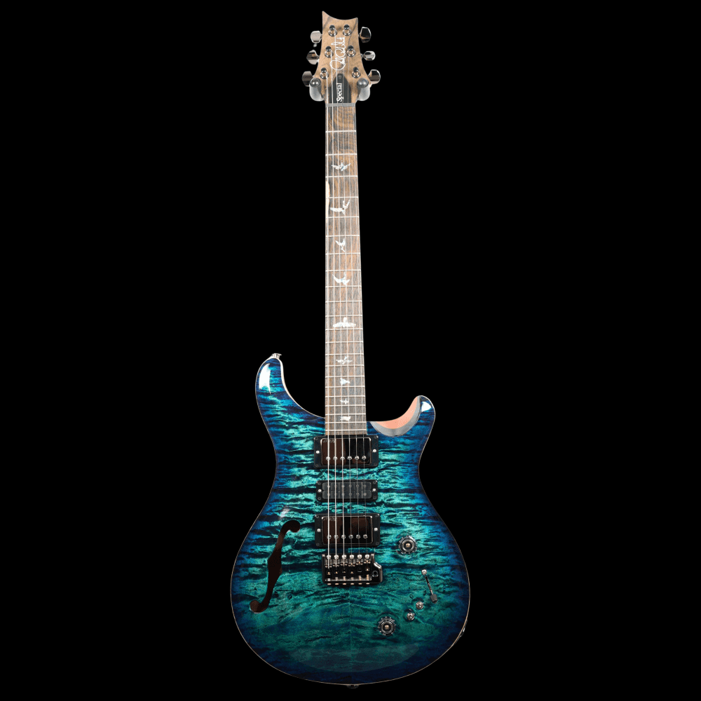 Wood Library Special Semi Hollow, Cobalt Blue Blueburst