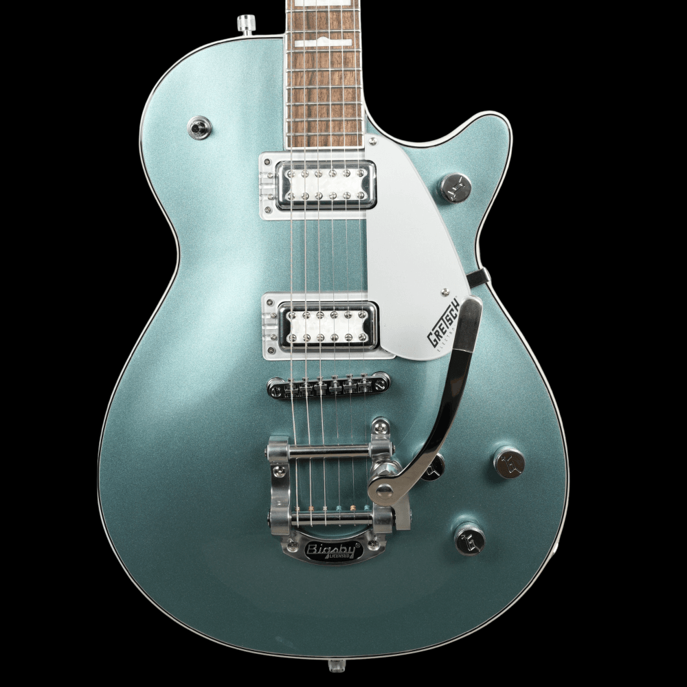 Gretsch G5230T-140 Electromatic 140th Double Platinum Jet w/ Bigsby, Stone/Pearl (Pre-Owned)