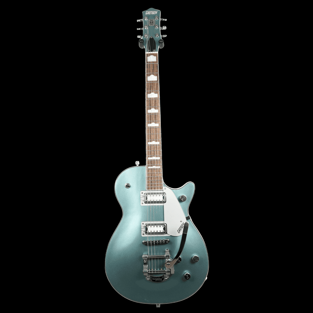 Gretsch G5230T-140 Electromatic 140th Double Platinum Jet w/ Bigsby, Stone/Pearl (Pre-Owned)