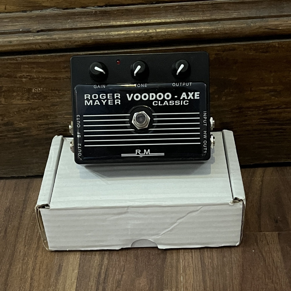 Roger Mayer Voodoo-Axe Classic Fuzz/Distortion Active Splitter Pedal (Pre-Owned)