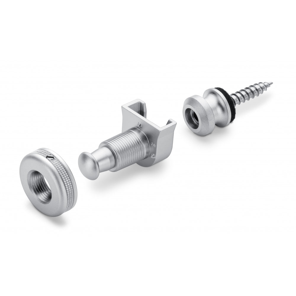 Schaller Guitar Strap Lock Pair (Nickel)