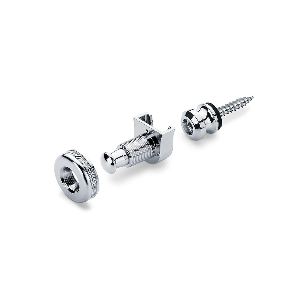 Schaller Guitar Strap Lock Pair (Nickel)