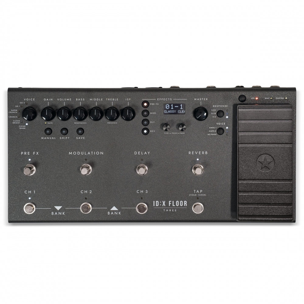 ID:X Floor Three Amp Modeller & Multi Effects Pedal
