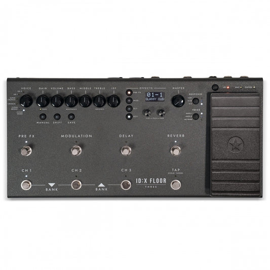 ID:X Floor Three Amp Modeller & Multi Effects Pedal
