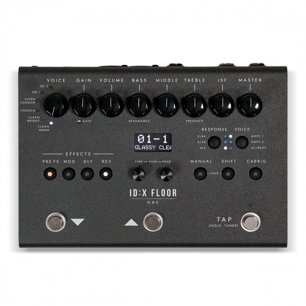 ID:X Floor One Amp Modeller & Multi Effects Pedal