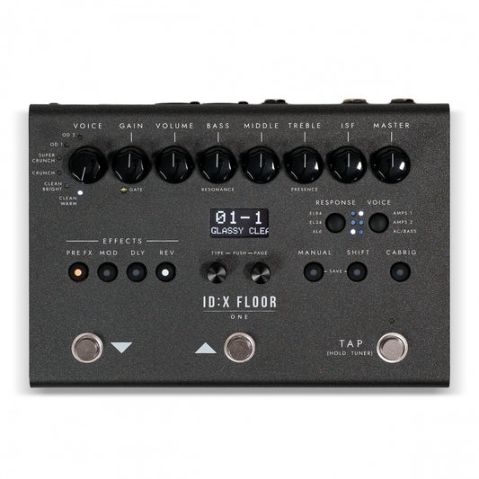 ID:X Floor One Amp Modeller & Multi Effects Pedal