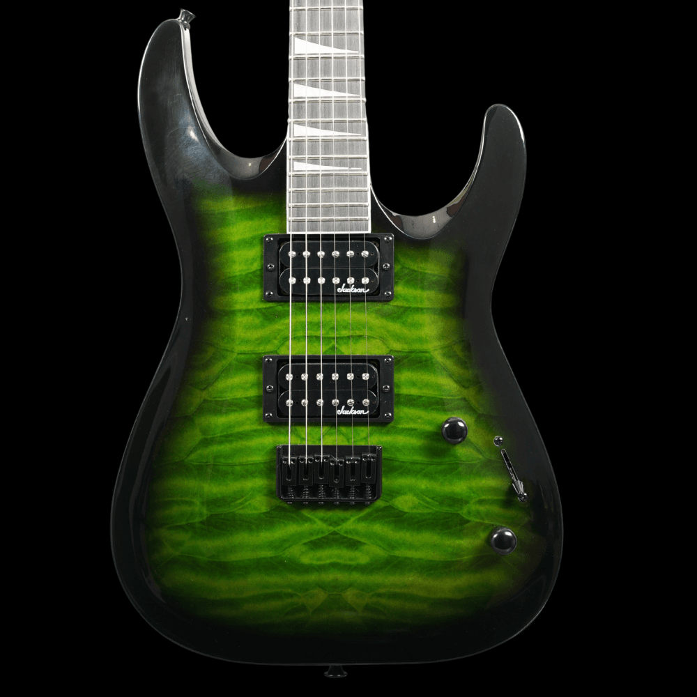 JS Series Dinky, Transparent Green Burst (Pre-Owned)