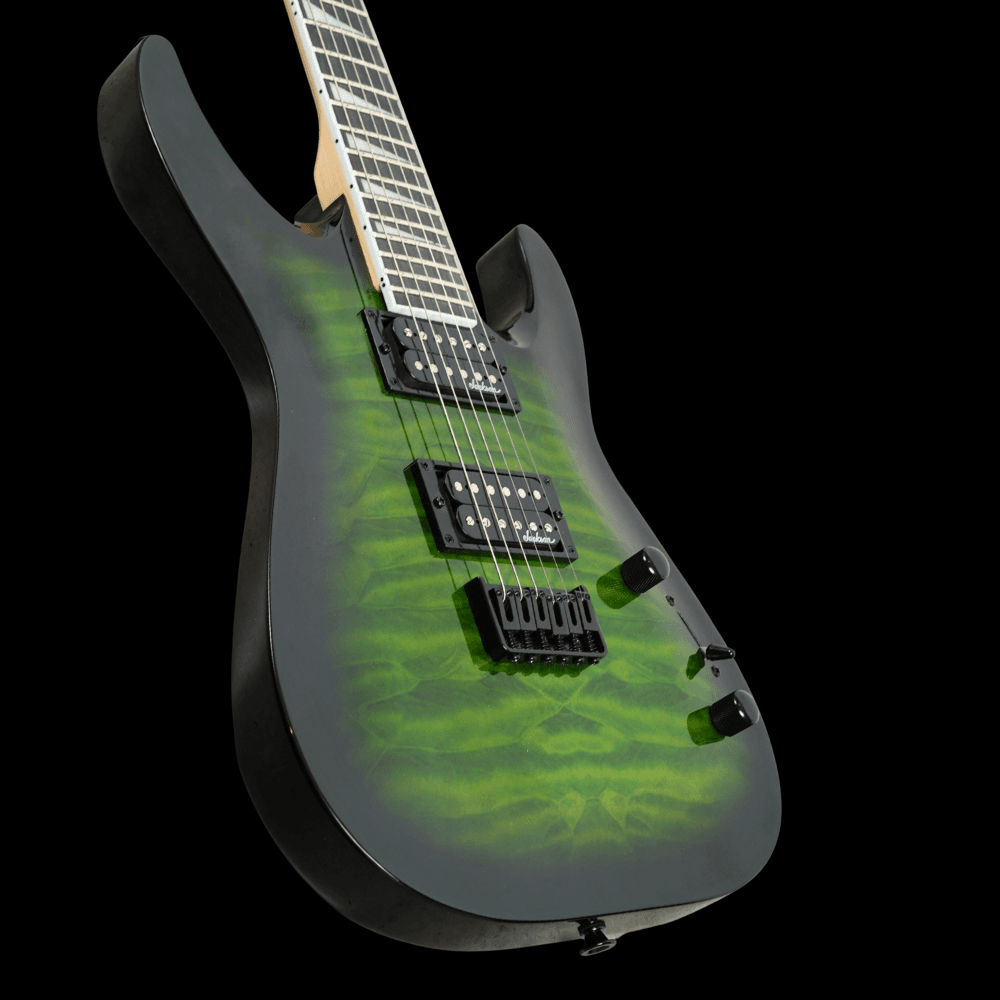 JS Series Dinky, Transparent Green Burst (Pre-Owned)