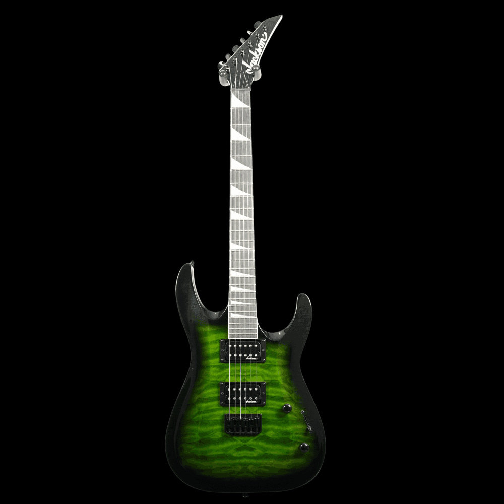 JS Series Dinky, Transparent Green Burst (Pre-Owned)