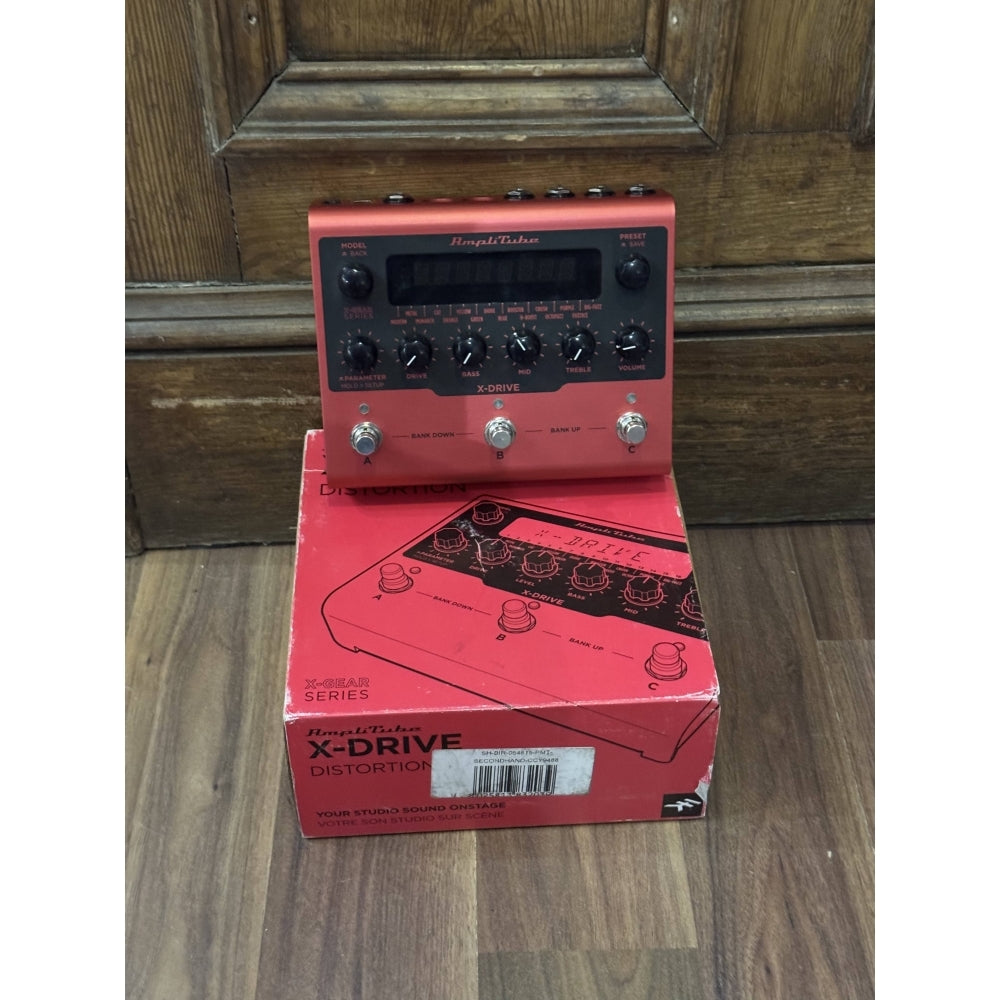 X-Drive Amplitube Distortion Pedal (Pre-owned)