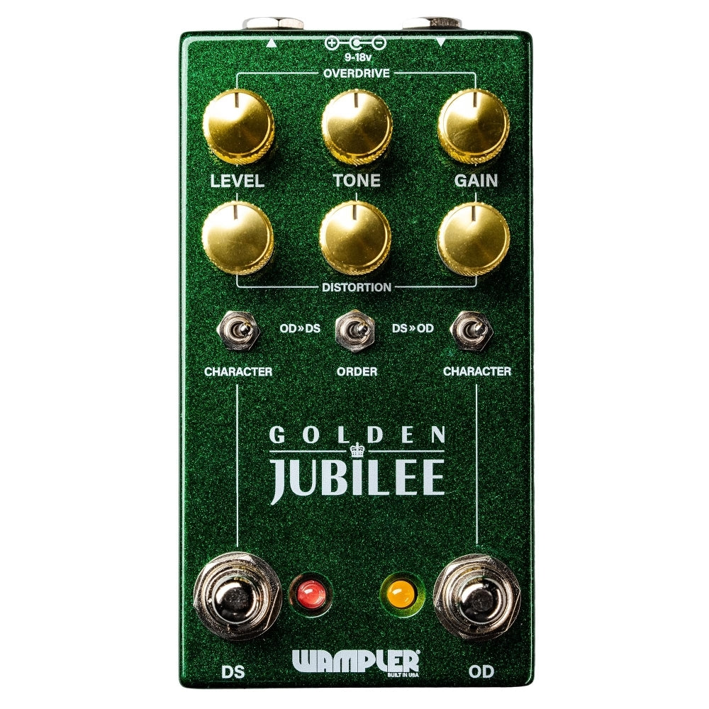 Golden Jubilee Dual Overdrive/Distortion Pedal