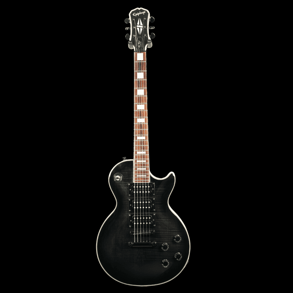 Les Paul Custom 3 Plus, Trans Black (Pre-Owned)