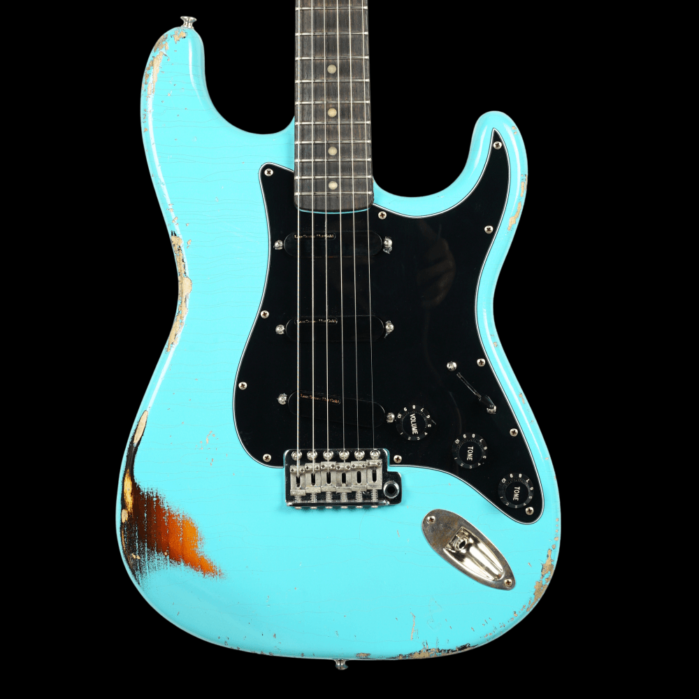 63 S Heavy Aged Candy Daphne Blue Over 3-Tone Sunburst (Pre-Owned)
