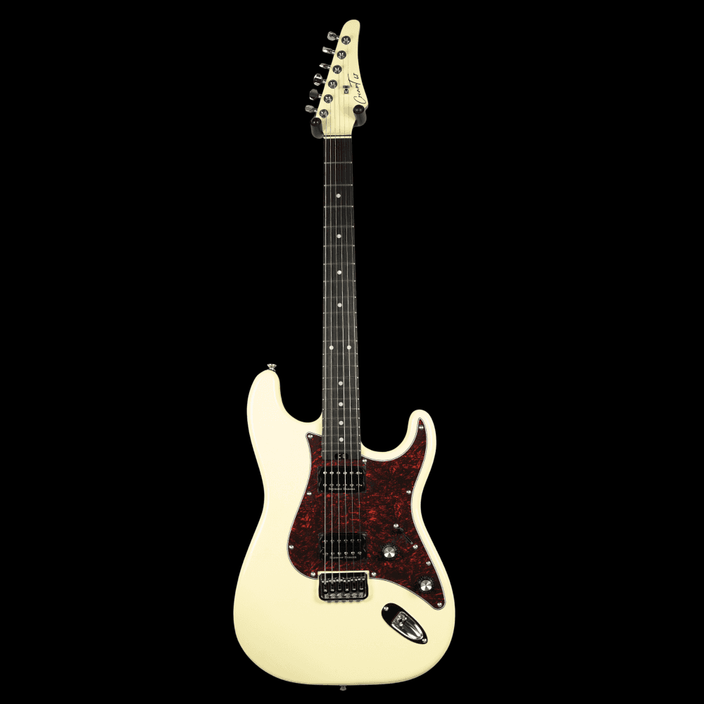 Polaris LT Pickup Swapping Guitar w/ Seymour Duncans (Vintage White)