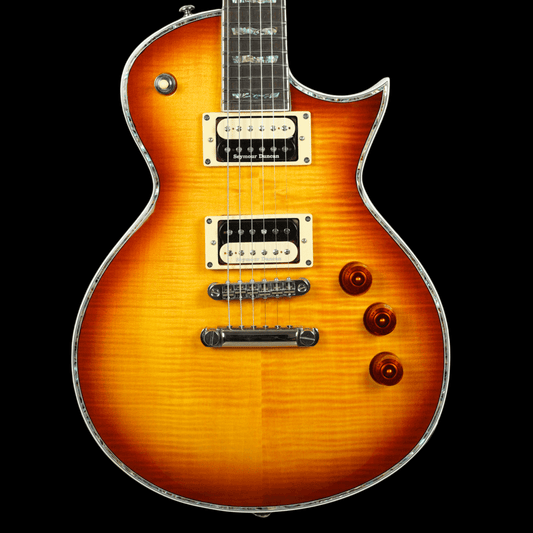 LTD EC-1000 Deluxe, Amber Sunburst (Pre-Owned)