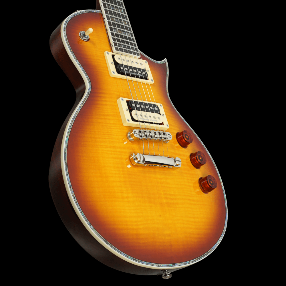 LTD EC-1000 Deluxe, Amber Sunburst (Pre-Owned)