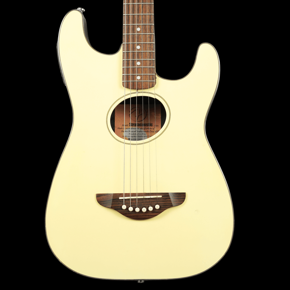 Standard Stratacoustic, Olympic White (Pre-Owned)