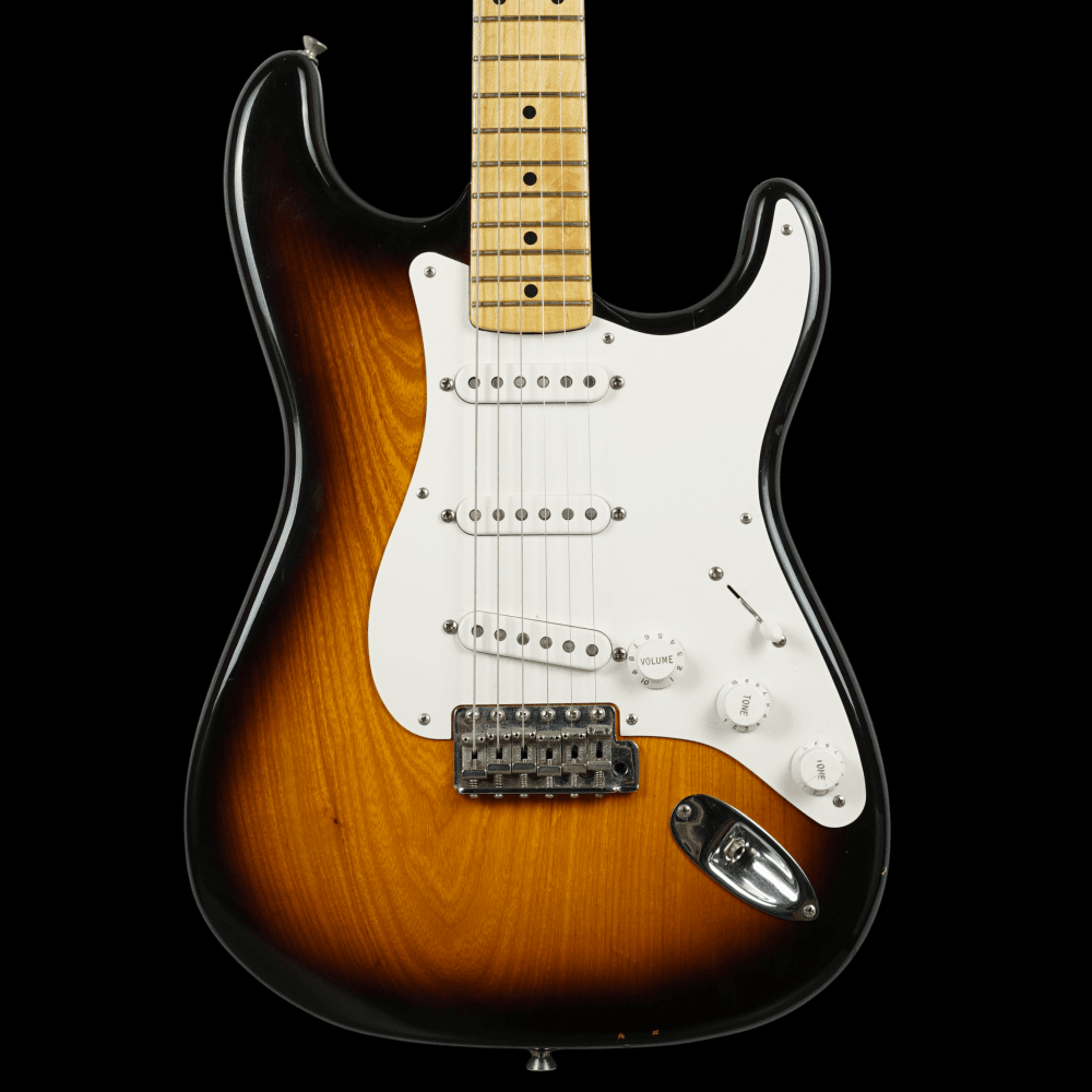 60th Anniversary 2014 1954 Avri Stratocaster Sunburst MN (Pre-Owned)