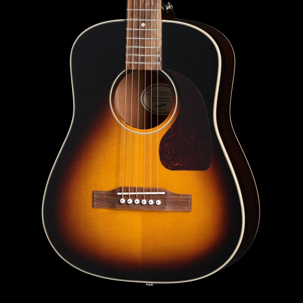J-45 Express 7/8 Size Travel Guitar, Vintage Sunburst