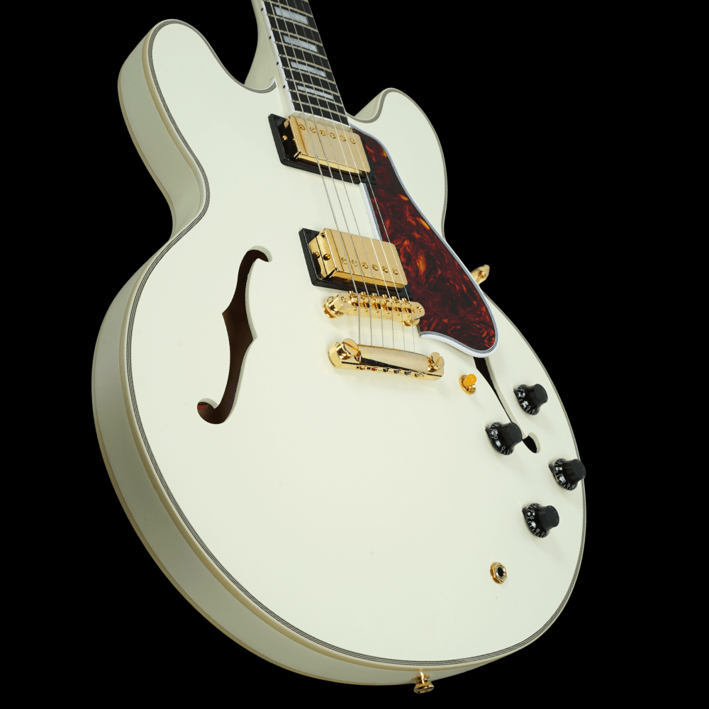 Inspired by Gibson Custom 1959 ES-355, Classic White (Pre-Owned)