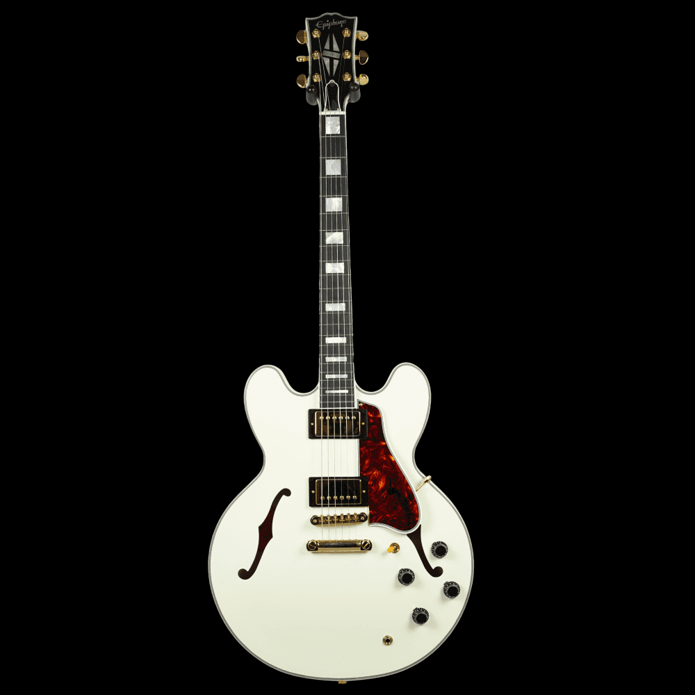 Inspired by Gibson Custom 1959 ES-355, Classic White (Pre-Owned)