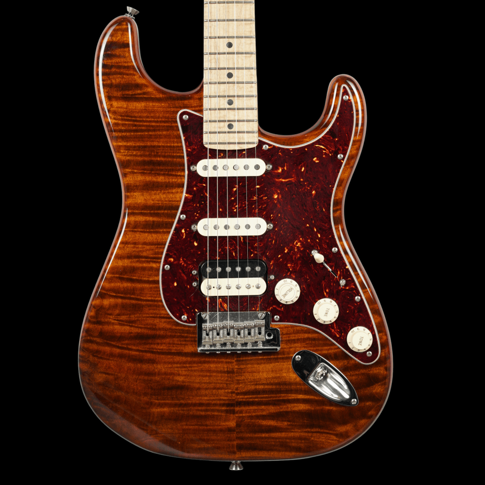 2019 Limited Edition Rarities HSS Stratocaster, Golden Brown (Pre-Owned)