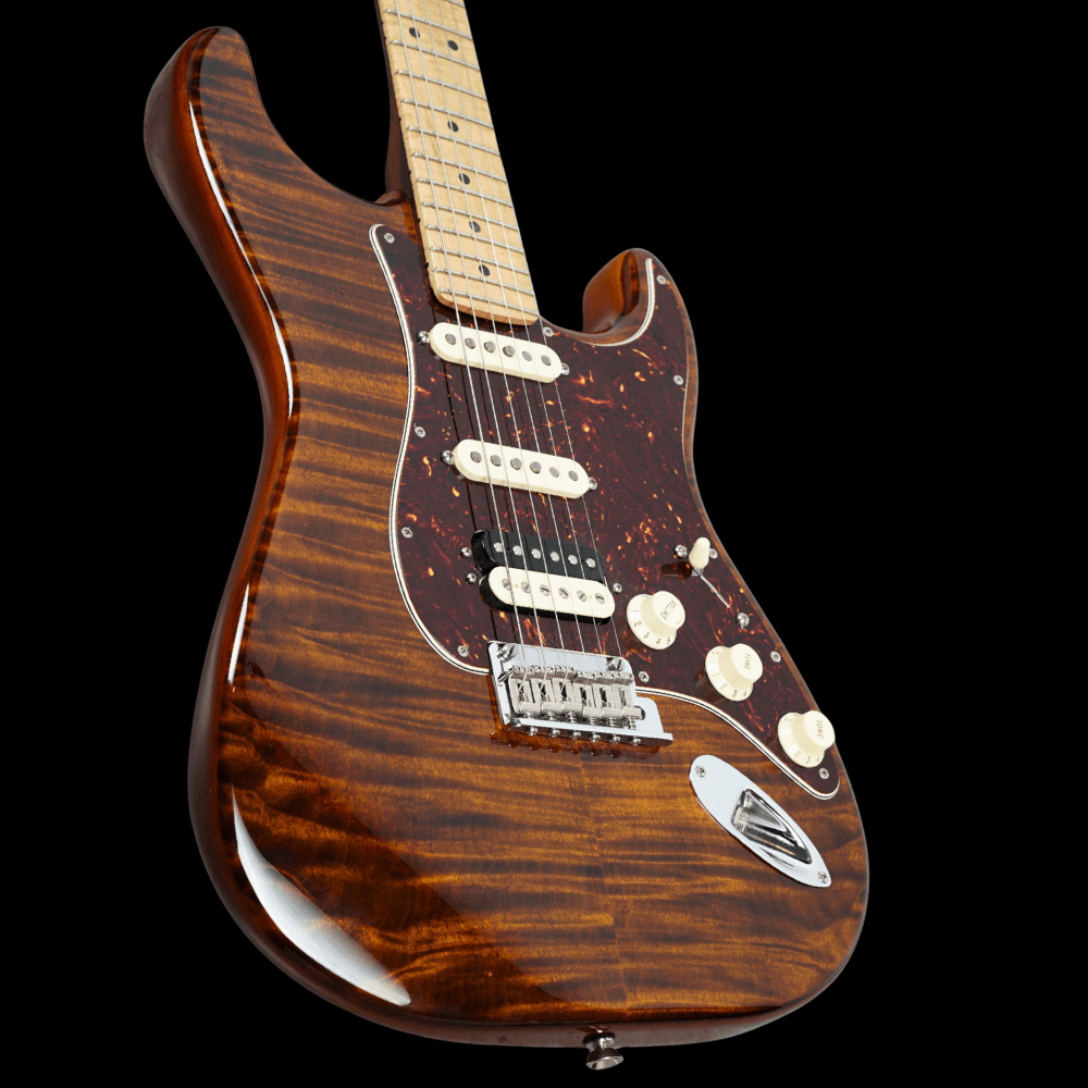 2019 Limited Edition Rarities HSS Stratocaster, Golden Brown (Pre-Owned)