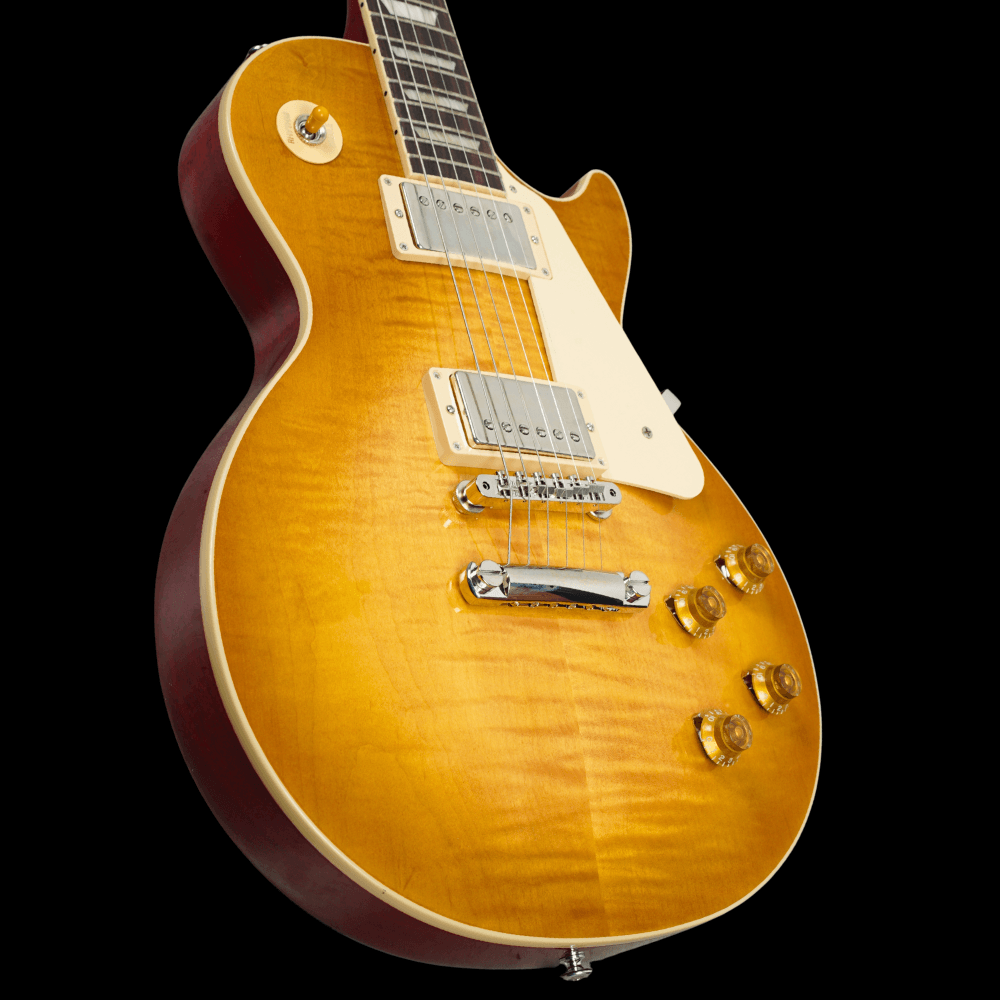 Les Paul Standard 50s Figured Top, Dirty Lemon Burst - Cherry Back