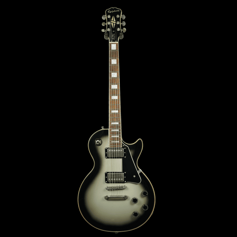 Les Paul Custom Pro, Silverburst (Pre-Owned)
