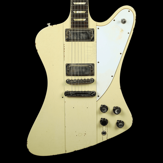 Custom Shop Murphy Lab Johnny Winter 1964 Firebird V, Polaris White Aged (Limited Run of 125), (Pre-Owned)