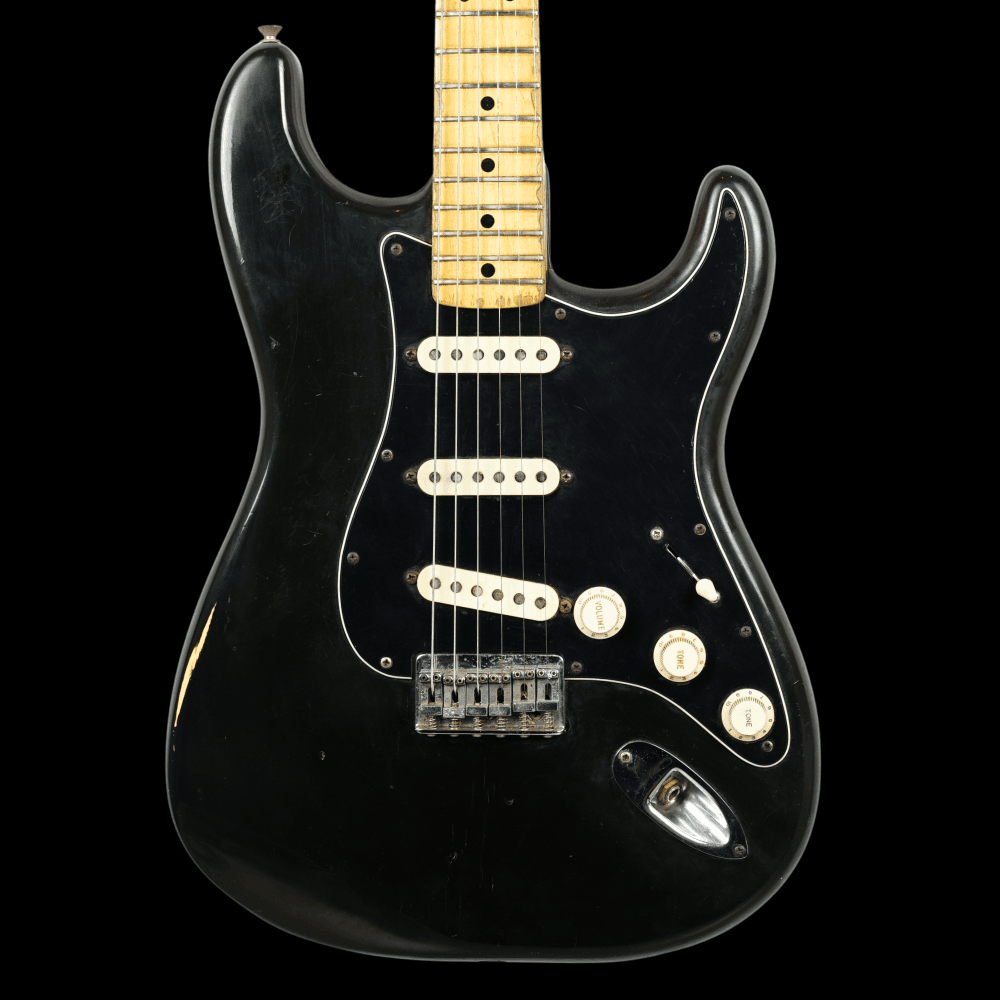 1975 Hardtail Stratocaster MN (Black)