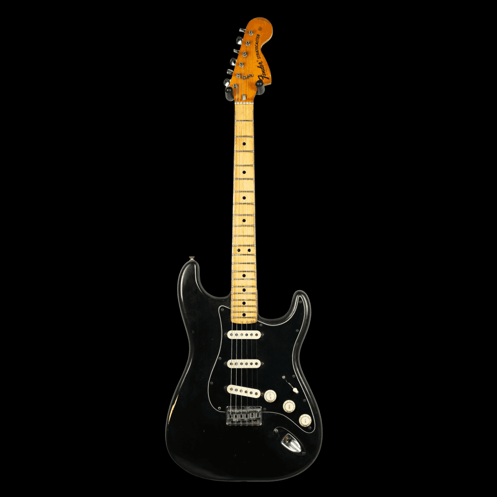 1975 Hardtail Stratocaster MN (Black)