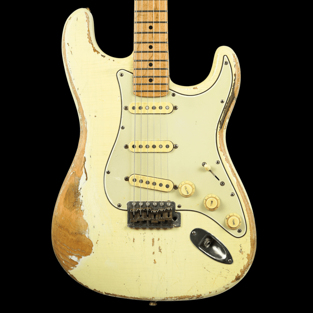 MJT / Guitar Anatomy Partscaster (Vintage White Relic), Pre-owned
