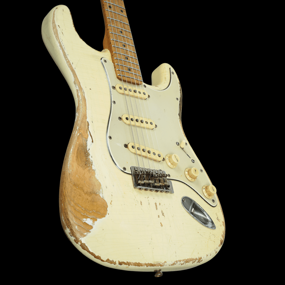 MJT / Guitar Anatomy Partscaster (Vintage White Relic), Pre-owned