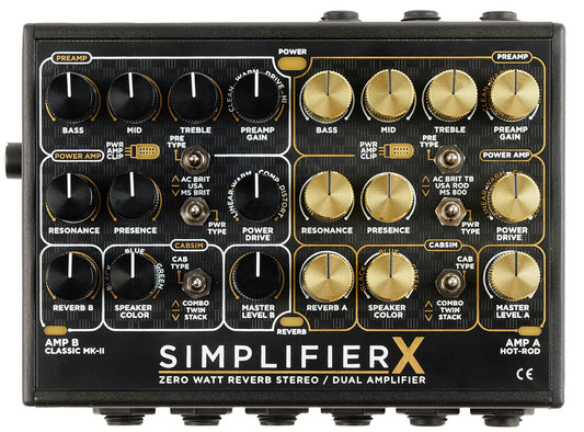 DSM & Humboldt Simplifier X Dual Preamp & Cab Sim Pedal
