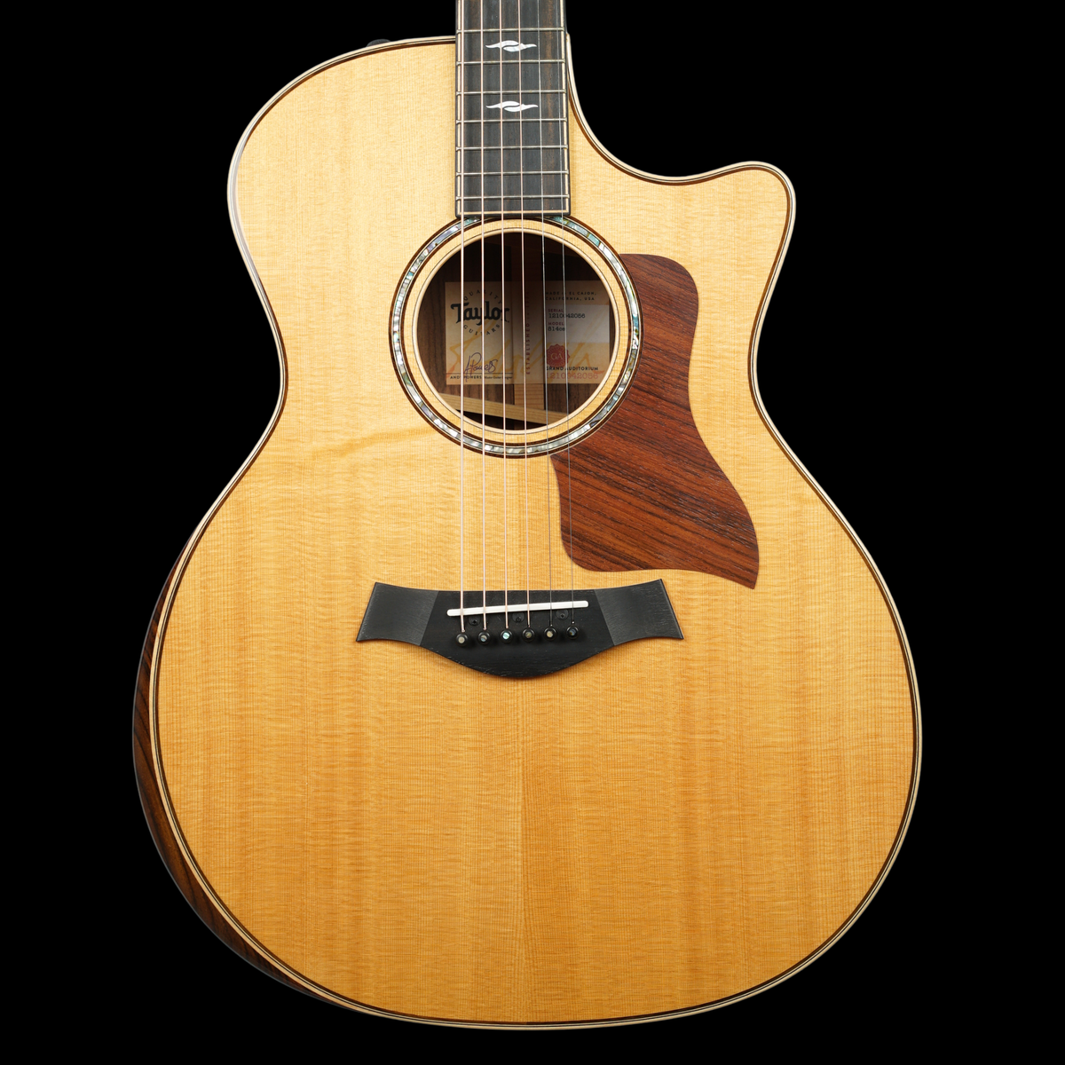 Taylor 814ce Grand Auditorium, Natural (Pre-Owned)