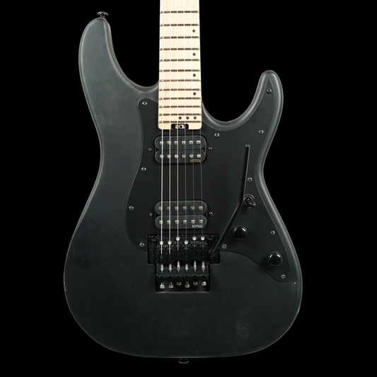 Schecter 2022 Diamond Series Sun Valley Super Shredder FR, Satin Black (Pre-Owned)