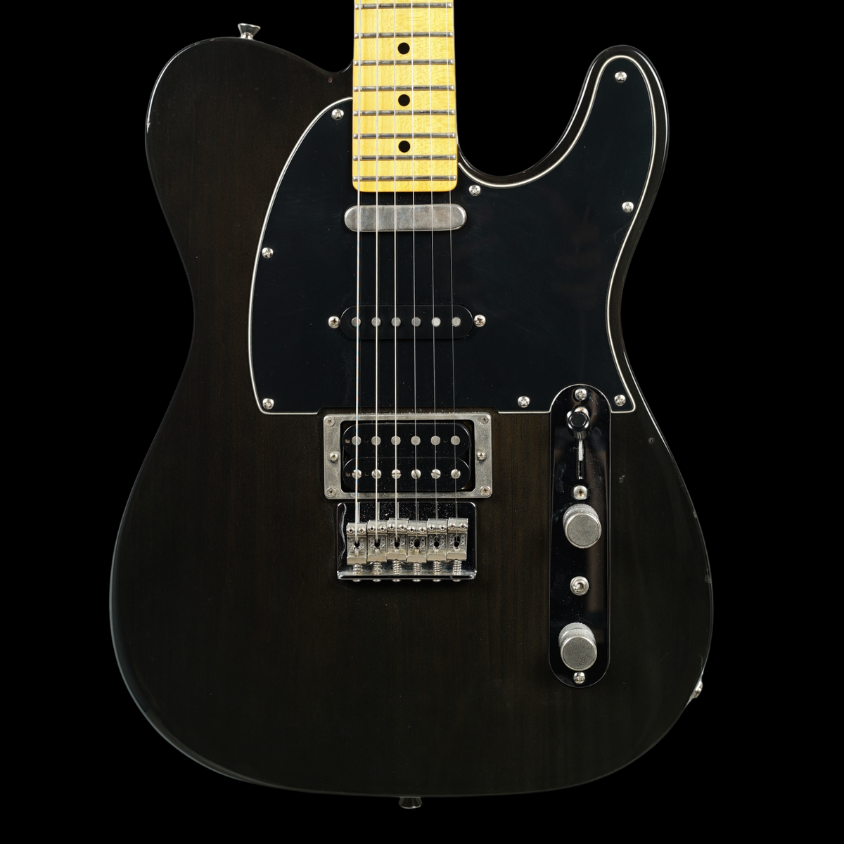 Fender 2016 Modern Player Plus Telecaster MN, Charcoal Transparent (Pre-Owned)