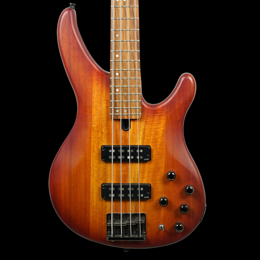 Yamaha TRBX504 4 String Bass, Brick Burst (Pre-Owned)